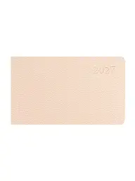 Щотижневик 2027 10х17 см LEO Planner Binario датований бежевий (252738)