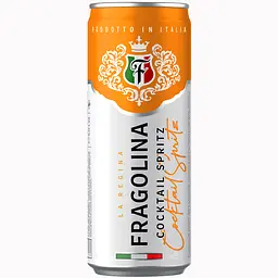 Напій винний напівігристий La Regina Fragolina Cocktail Spritz 7% з/б 0.33 л