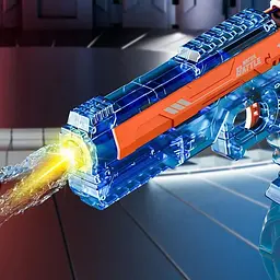 Водяний пістолет DK Water Gun 66-35 Blue/Orange [138758] - мініатюра 3