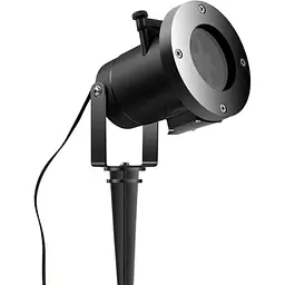Вуличний лазерний проєктор Star Projector 16F(36) для Різдва, Нового року, Хелловіну з 16 різними слайдами для свят чорний (GR-68_579) - мініатюра 3