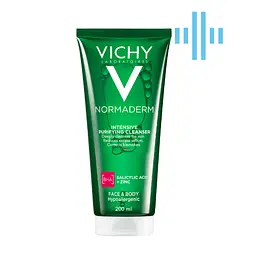 Гель для глибокого очищення Vichy Normaderm жирної, схильної до недоліків шкіри обличчя та тіла 200 мл