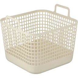 Кошик для зберігання Ardesto пластик PP 39x37x34.5 см 34 л бежевий (ARHC2534BG) - мініатюра 2