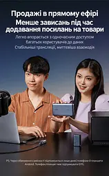 Дротовий Ethernet-адаптер UGREEN CM648 Вхідний штекер USB-C 3.1 Gen 1 та вихідний порт RJ45 Швидкість підключення до 2,5 Гбіт/с Для 2,5 Гбіт/с потрібні мережевий кабель Cat 6 або вище та підтримка 2.5G усіма пристроями тракту Для роботи потрібен USB-C-порт із передаванням даних Сумісний із Windows macOS Linux та iOS Підтримка Wake-on-LAN Алюмінієвий корпус для відведення тепла Чип RTL8156BG Вбудований кабель USB-C довжиною 15 см космічний сірий (25052) - мініатюра 15