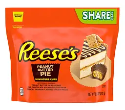 Цукерки Reese's Peanut Butter Pie Miniature Cups 272г