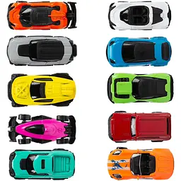 Набір машинок Dickie Toys Міський стиль металеві 10 шт. (3332000) - мініатюра 3
