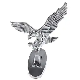 Емблема приціл на капот EAGLE Хром сплав на скотчі (Завод) - мініатюра 3