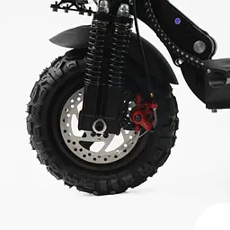 Електросамокат Best Scooter BS-90712 із сидінням (1200W, 48V, 21Ah) Чорний + Мережевий фільтр у подарунок - мініатюра 5