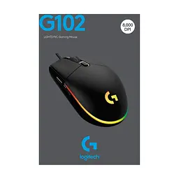 Миша Logitech G102 Lightsync USB Black (910-005823) - мініатюра 10
