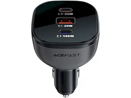 Автомобільний зарядний пристрій Acefast B14 165 W Black - мініатюра 2