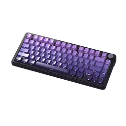 Клавіатура Attack Shark X85 Side Printed RGB Gradient Purple (AS-X85-SP-GPE) - мініатюра 2