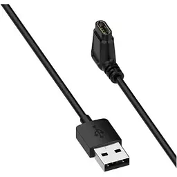 Зарядний пристрій DK кабель (1m) USB для Xiaomi Amazfit Falcon (A2029) (black) - мініатюра 2