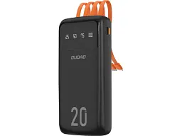 Зовнішній акумулятор (Power Bank) Dudao K6Pro+ 20000 mAh 10W Black (6977196682393)