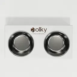 Hollky Base S — миски на підставці для маленьких собак та котів (2 × 0,45 л) - мініатюра 4