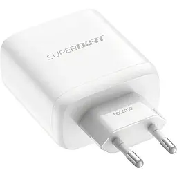 Зарядний пристрій DK SuperDart 65W USB Power Adapter для Realme (OEM) white - мініатюра 2