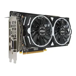 Відеокарта MSI AMD Radeon RX 580 8Gb Armor OC (Radeon RX 580 ARMOR 8G OC) (GDDR5, 256 bit, PCI-E 3.0 x16) Б/в - мініатюра 4