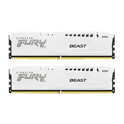Оперативна пам'ять Kingston FURY 64GB (2x32GB) DDR5 6400MHz Beast White (KF564C32BWEK2-64)