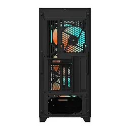 Корпус Gigabyte C301 Glass V2 Чорний без БЖ (C301G V2) 4 вентилятори чорний - мініатюра 4