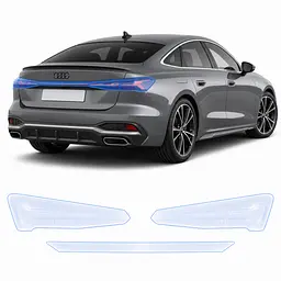 Антигравійна захисна бронеплівка за лекалами для Audi A5 B10 2024- задні ліхтарі стопи