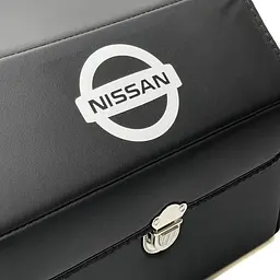 Органайзер саквояж у багажник Nissan 38 x 31 x 29 см Еко-шкіра Чорний 1 шт - мініатюра 11