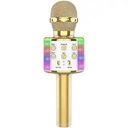 Мікрофон з караоке Epik WS858L Gold [124189] - мініатюра 1
