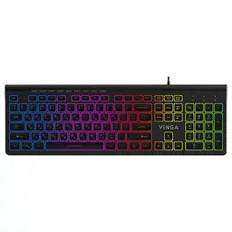 Клавіатура Vinga KB-460 Black USB (KB-460) (KB-460 Black)