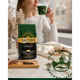 Набір кави в зернах Jacobs Espresso Expertenrostung 1 кг х 2 шт. - мініатюра 3