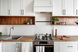 Чорні матові ручки для меблів FURNIWARE 128 мм, комплект 10 шт - мініатюра 5
