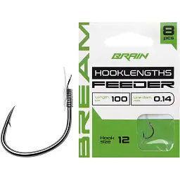 Готовый поводок Brain Bream 0.14mm