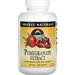 Екстракт граната Source Naturals Pomegranate Extract 240 таблеток