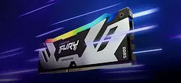 Пам'ять ПК Kingston DDR5 32GB KIT Renegade RGB KF564C32RSAK2-32 - мініатюра 5