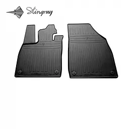 Передні килимки в салон для Volkswagen ID.4 2020-2 шт (Євро бортик)