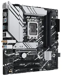 Материнська плата LGA1700, Asus PRIME B760M-A WIFI, B760, 4xDDR5, Int.Video(CPU), 4xSATA3, 2xM.2, 3xPCI-E 16x 4.0, Realtek 7.1, Realtek 2.5Gb, WiFi 6, Bluetooth 5.2, 5xUSB3.2/7xUSB2.0, HDMI/DP, MicroATX - мініатюра 3
