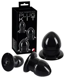 Набір анальних пробок Anal Stretching Plug Kit - мініатюра 2