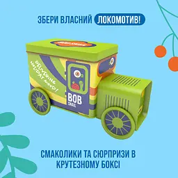 Набір солодощів Bob Snail Fruit Start з іграшкою та стікером 108 г - мініатюра 2