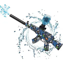 Бластер автоматичний OldBro Auto AK 47 Gel Ball з гель кульками орбіз 10500 шт. eXtream blue
