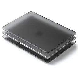 Чохол-накладка Clear Shell для Apple MacBook Pro 16.2 (A2485/A2780/A2991/A3403/A3186) Чорний - мініатюра 4