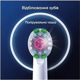 Набір насадок - 2 штуки - змінні голівки для зубної щітки Oral-B 3D White Clean Maximiser EB18PRB-2 - мініатюра 5
