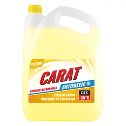 Антифриз Carat G13 Yellow жовтий 9 кг (KR82417) - мініатюра 2