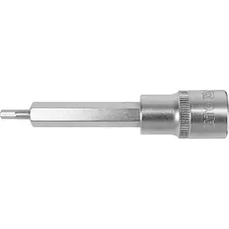 Головка торцева Yato квадрат 1/2" HEX M4 L= 100 мм подовжена (YT-04390) - мініатюра 2