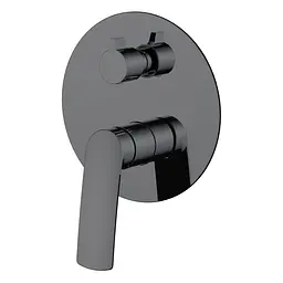 Змішувач прихованого монтажу із перемикачем Volle Cante 30 мм pistola gris 1512.031405, Графит