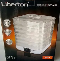 Сушка для овочів та фруктів Liberton LFD-4021 - мініатюра 6