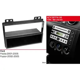 Перехідна рамка Ford Fiesta, Fusion ACV 281114-06 - мініатюра 5