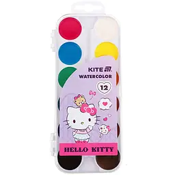 Фарби акварельні Kite Hello Kitty 12 кольорів (HK25-061)