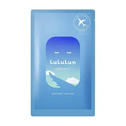 Маска для обличчя Lululun Face Mask Airport Refreshing Sky 5 шт. (4580794011742) - мініатюра 2