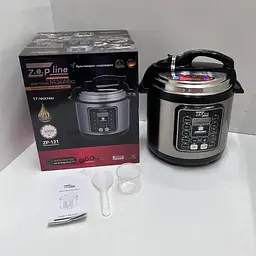 Мультиварка-скороварка Zepline ZP-121 на 17 программ 7 л 3000 Вт (44654-ZP-121_1663) - мініатюра 3