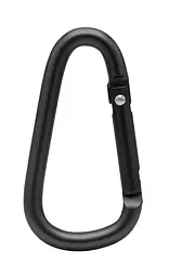Чохол для навушників Apple AirPods Silicone Case with carbine [Black] [39573] - мініатюра 6