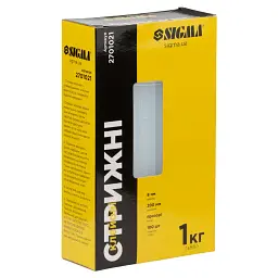 Стрижні клейові Ø8×200мм 1кг (прозорі) SIGMA (2701021) - мініатюра 2