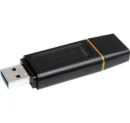 USB флеш-накопичувач Kingston DataTraveler Exodia 128GB USB 3.2 Gen 1 Black/Yellow (DTX/128GB) - мініатюра 3