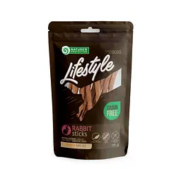 Ласощі для собак Nature's Protection Lifestyle snacks for dogs, rabbit sticks стіки з кролика, 75 г