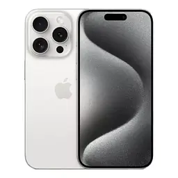 Apple iPhone 15 Pro 256 GB White Titanium (MTV43) (Відновлений, Як новий) - мініатюра 1